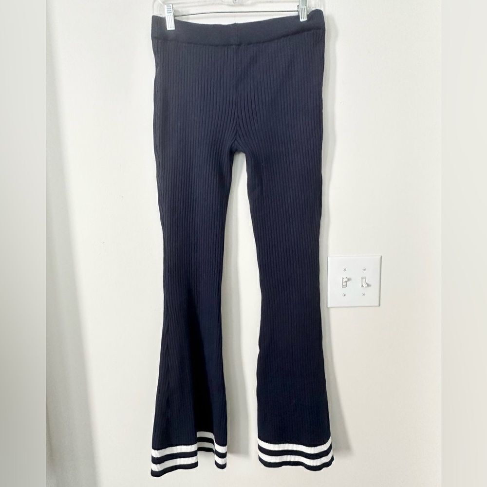 Edikted Pluto Ribbed Flared Pants M - Picture 5 of 7